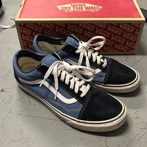 Vans Old Skool Low Blue/Navy Size Men’s 11.5